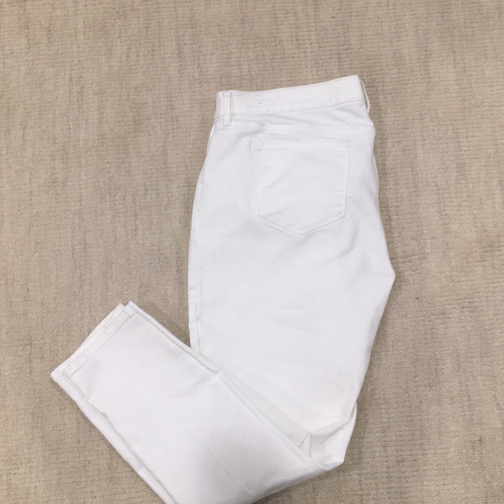 White jeans